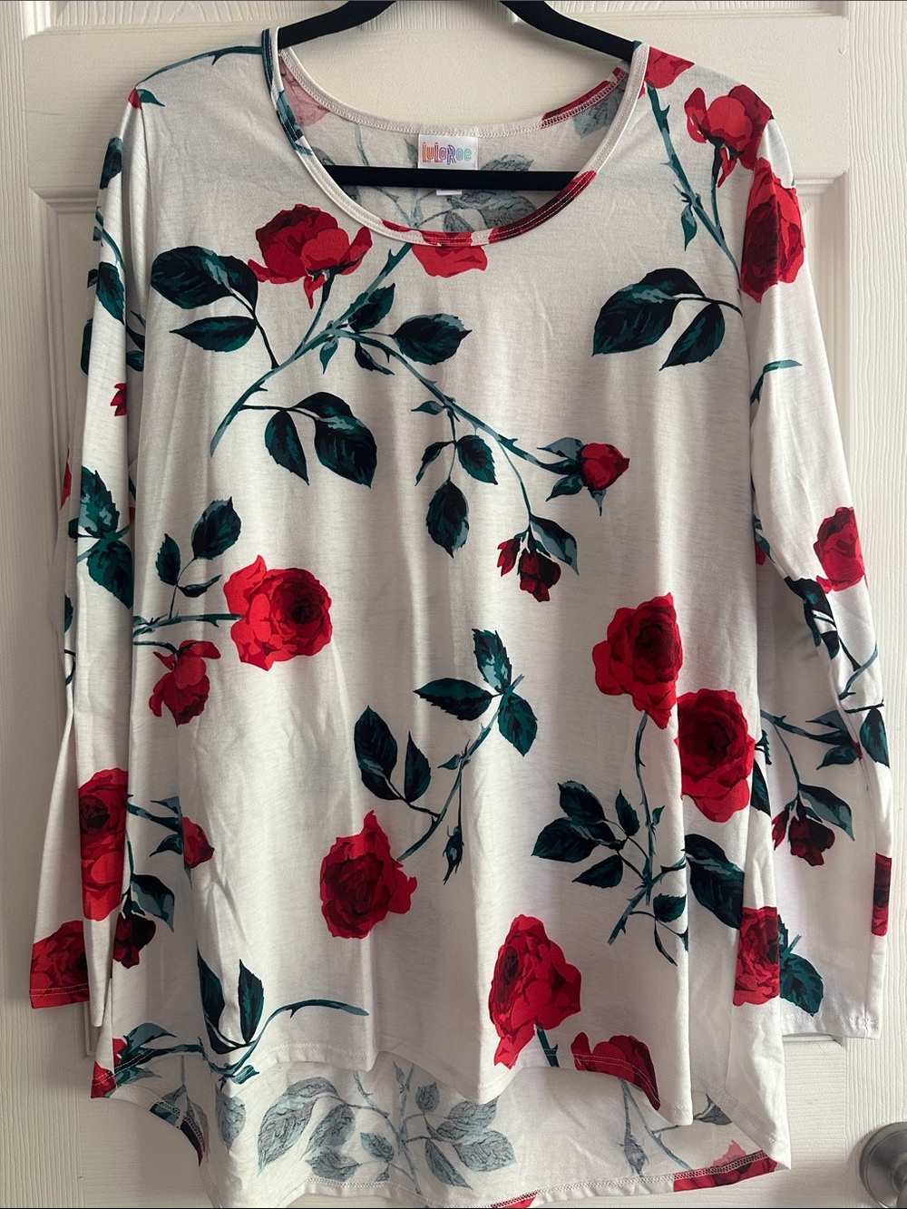 Lularoe Women’s Hi-Low Swing Long-Sleeve Top